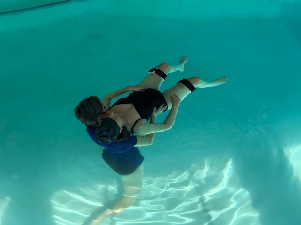 Watsu therapy with Lydia Fehrsen
