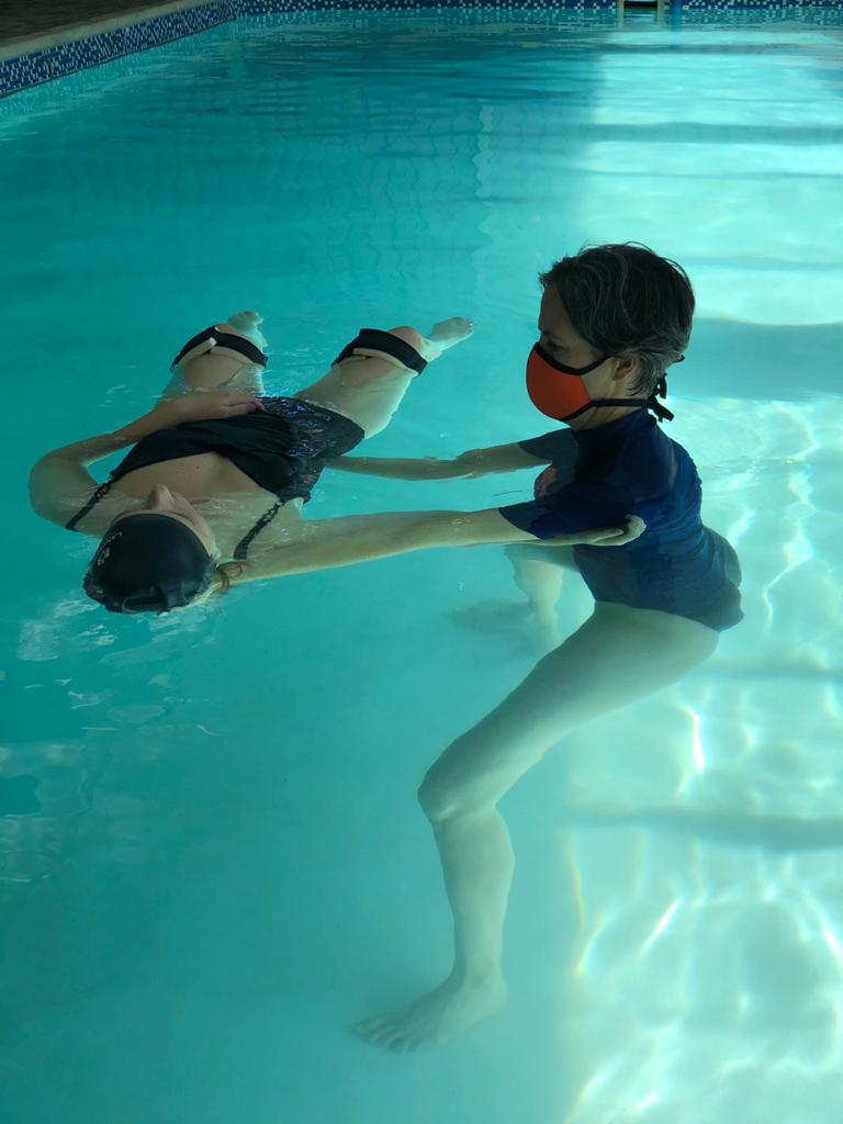 Watsu therapy with Lydia Fehrsen