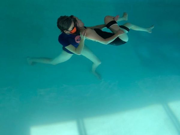 Watsu therapy with Lydia Fehrsen